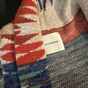 Lucky Brand Multicolor Sweater Cardigan